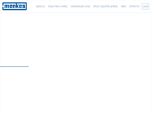 Tablet Screenshot of menkes.com